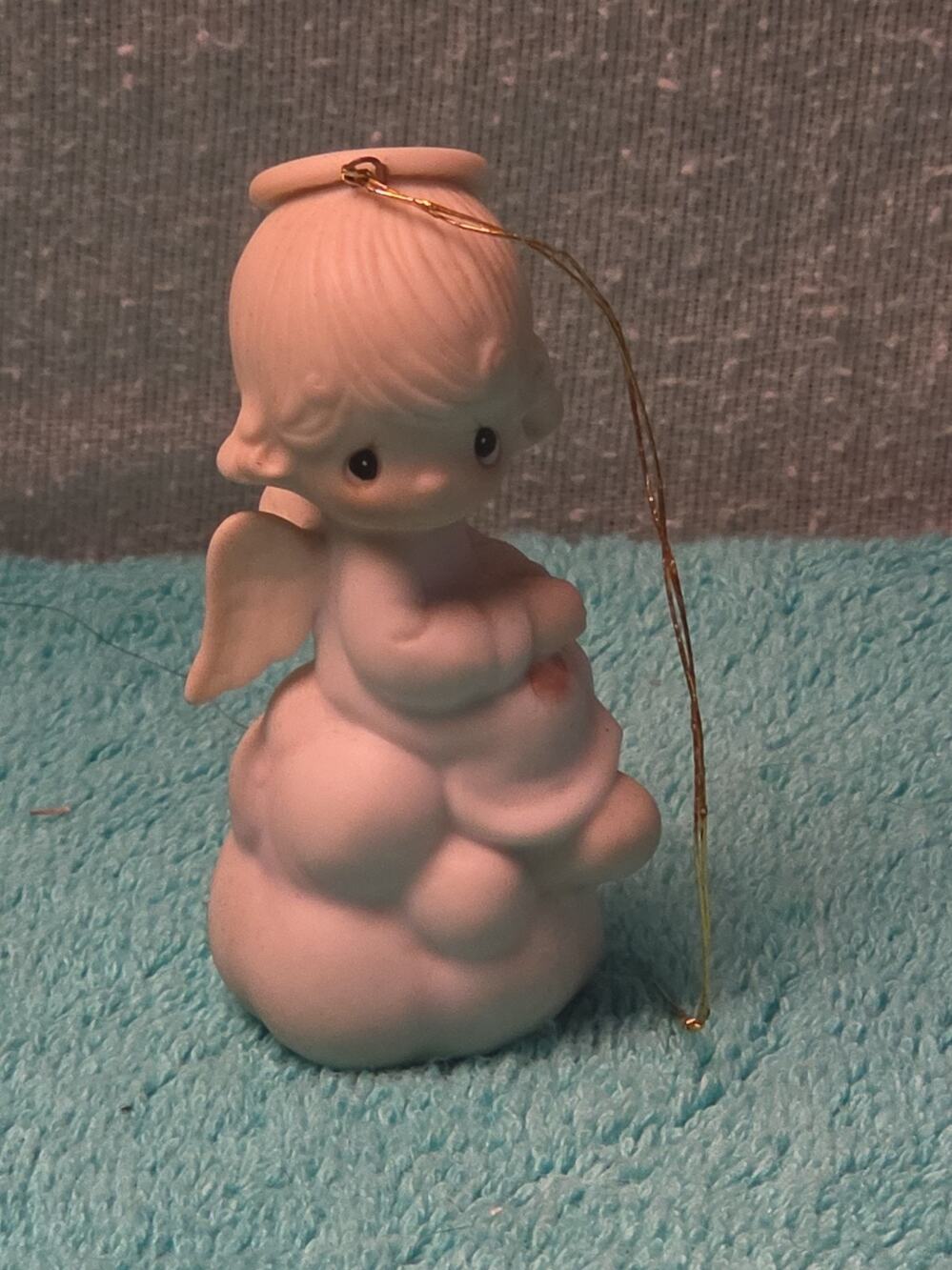 1980 Angel On Cloud Precious Moments Ornament Figurine NO BOX